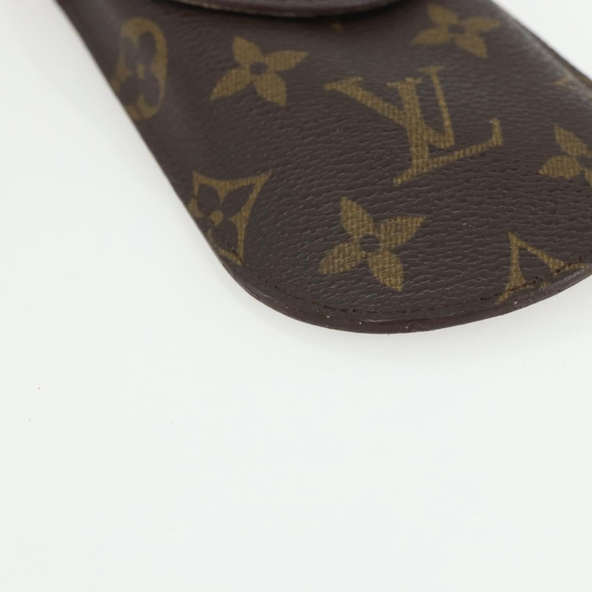 Louis Vuitton Etui à lunette Canvas, BROWN, CANVAS, Wallets