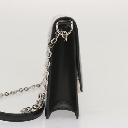 Givenchy 4G Chain Crossbody Bag Leather, BLACK, LEATHER, Crossbody bag