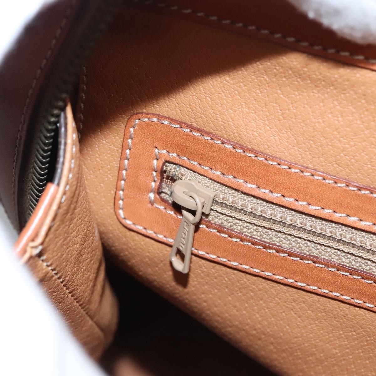 Celine Vintage Macadam Tote bag Canvas and Leather, Brown, Canvas, Tote Bag