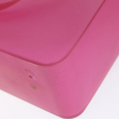 Chanel Logo Tote bag Rubber, PINK, RUBBER, Tote bag