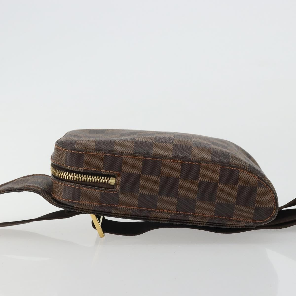 Louis Vuitton Geronimos Waist Bag Damier, Brown, Canvas, Shoulder Bag