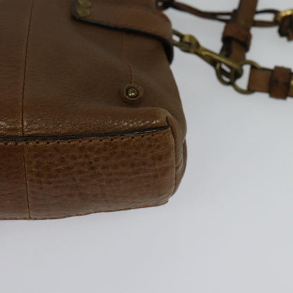 Chloe Vintage Tote bag Leather, BROWN, LEATHER, Shoulder bag