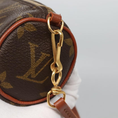 Louis Vuitton Papillon Pochette Monogram Canvas, BROWN, CANVAS, Handbag
