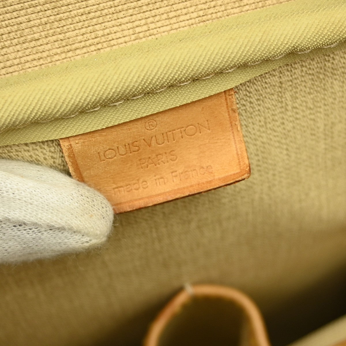 Louis Vuitton Deauville Handbag Monogram Canvas, BROWN, CANVAS, Handbag