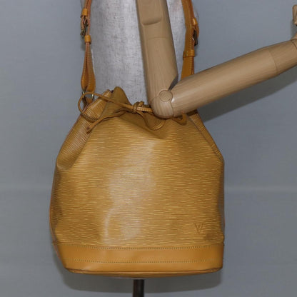 Louis Vuitton Noe Handbag Epi leather, YELLOW, LEATHER, Shoulder bag