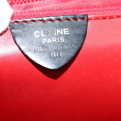 Celine Vintage Shoulder Bag Suede, BLACK, SUEDE, Shoulder bag