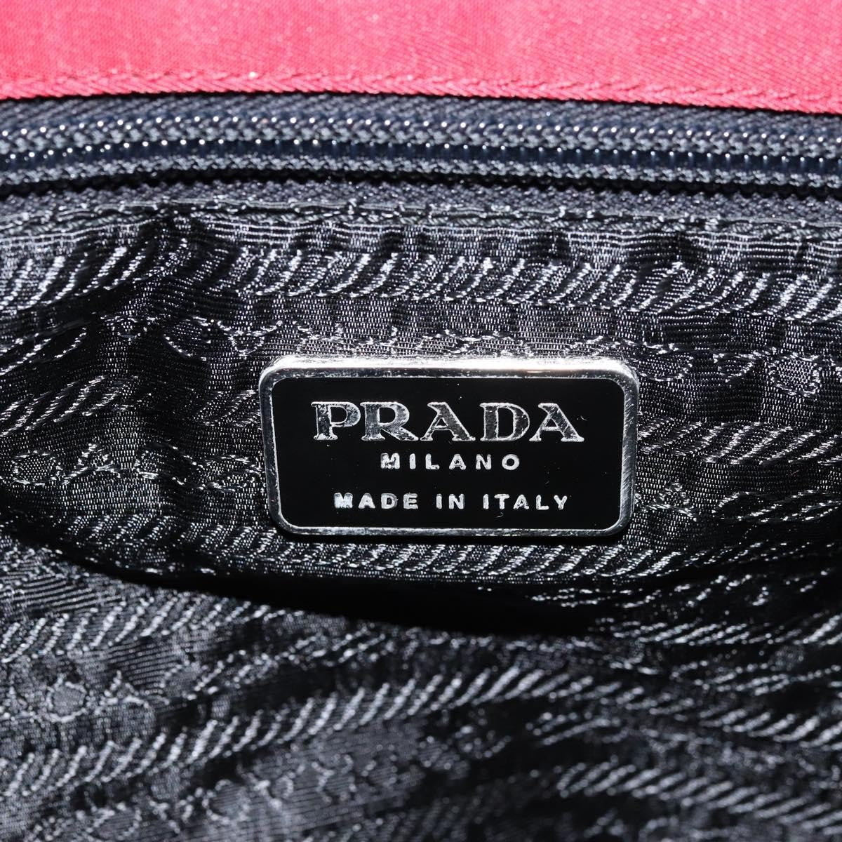 Prada Vintage Tote Tessuto, RED, NYLON, Tote bag