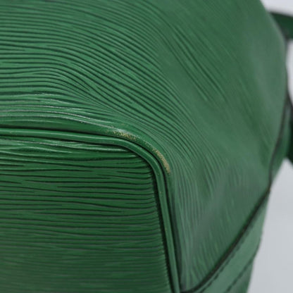 Louis Vuitton Petit Noe Handbag Epi Leather, Green, Leather, Shoulder Bag