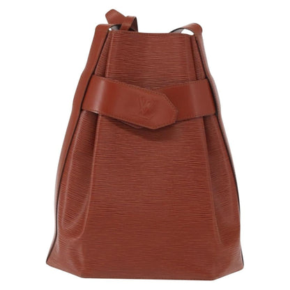 Louis Vuitton Vintage Sac d'Epaule Handbag Epi Leather, BROWN, LEATHER, Shoulder bag