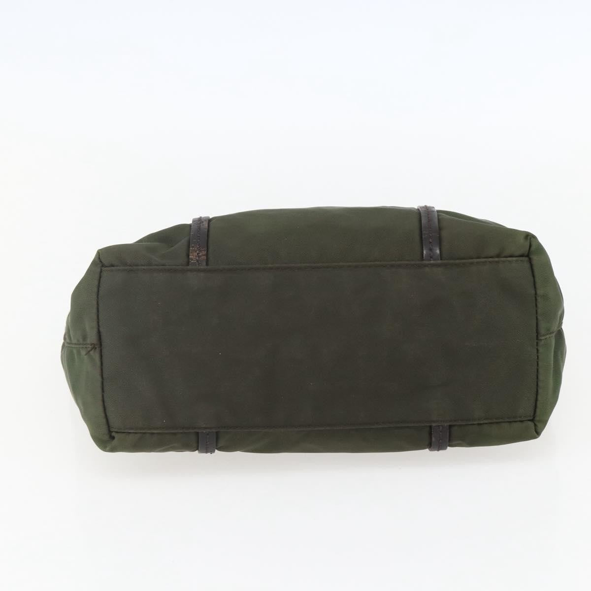 Prada Vintage Tote Tessuto, KHAKI, NYLON, Tote bag