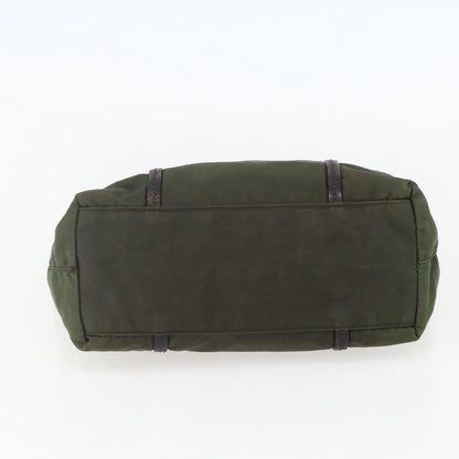 Prada Vintage Tote Tessuto, KHAKI, NYLON, Tote bag