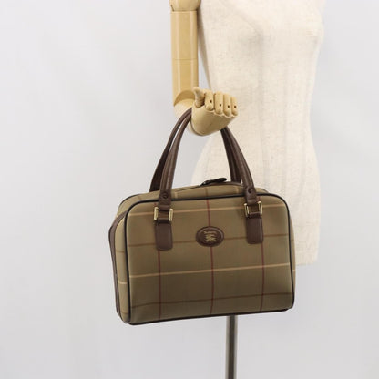 Burberry Nova Check Handbag Nova Check Canvas, BROWN, CANVAS, Handbag