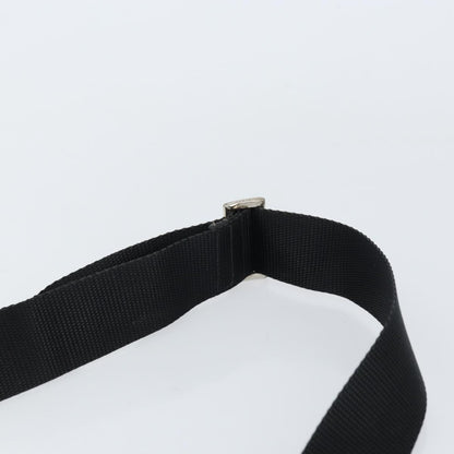 Prada Front Pocket Zip Messenger Bag Tessuto with Saffiano Leather, Black, Nylon, Shoulder Bag