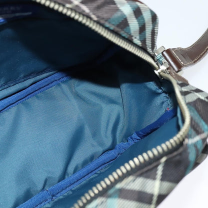 Burberry Nova Check Blue Label Nylon, BROWN, NYLON, Shoulder bag