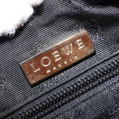 Loewe Anagram handbag Leather, Brown, Leather, Handbag
