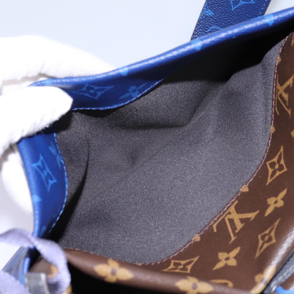 Louis Vuitton Outdoor Pouch Limited Edition Monogram Pacific Canvas, BLUE, CANVAS, Clutche & pouche