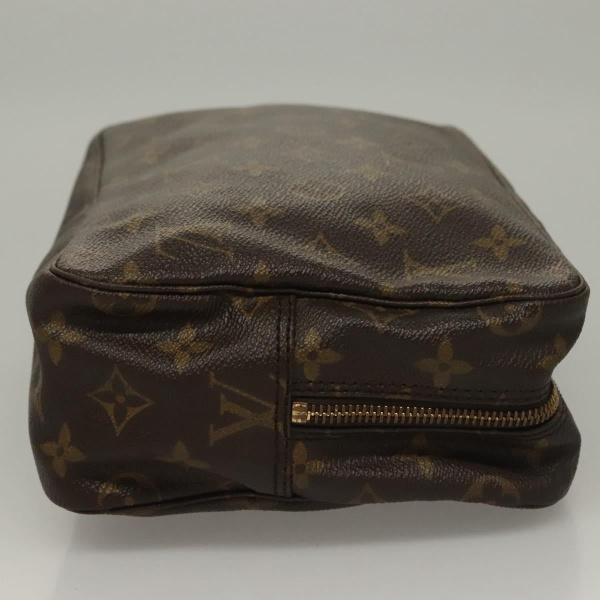 Louis Vuitton Trousse Toilette Monogram Canvas, BROWN, CANVAS, Clutche & pouche