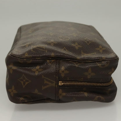 Louis Vuitton Trousse Toilette Monogram Canvas, BROWN, CANVAS, Clutche & pouche
