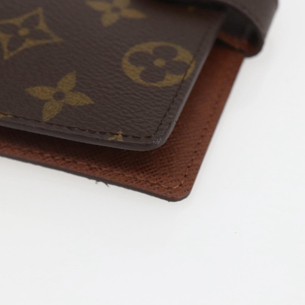 Louis Vuitton Agenda Cover Monogram Panda, Brown, Canvas, Wallet