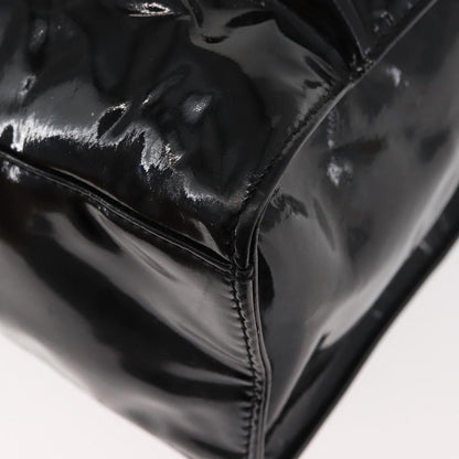 Chanel Coco Mark Patent Leather, BLACK, PATENT_LEATHER, Shoulder bag
