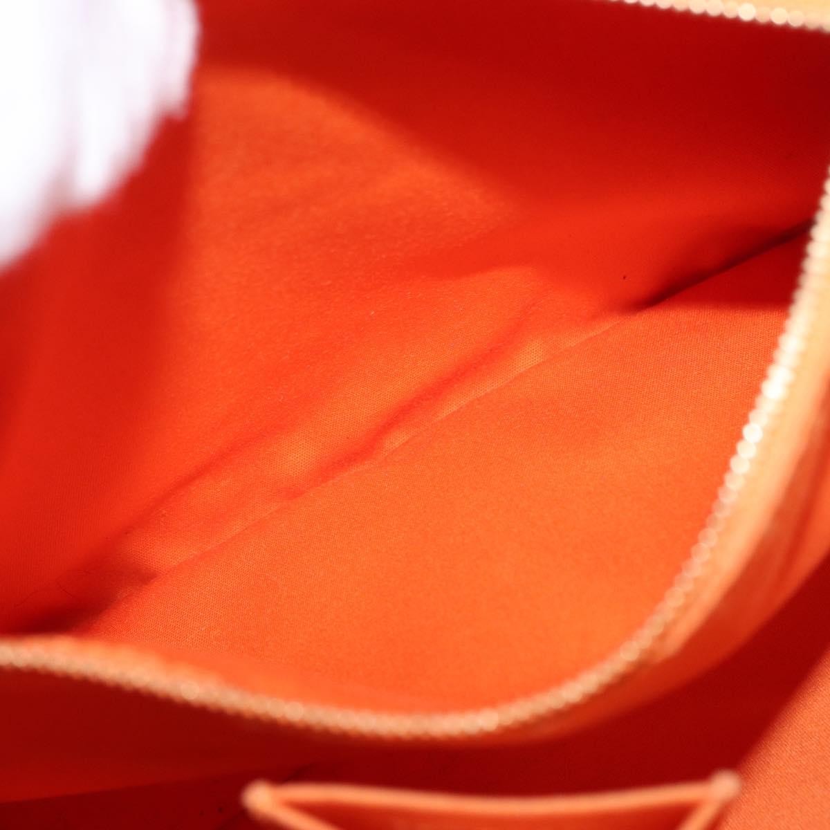 Louis Vuitton Mandara Handbag Epi Leather, ORANGE, LEATHER, Shoulder bag