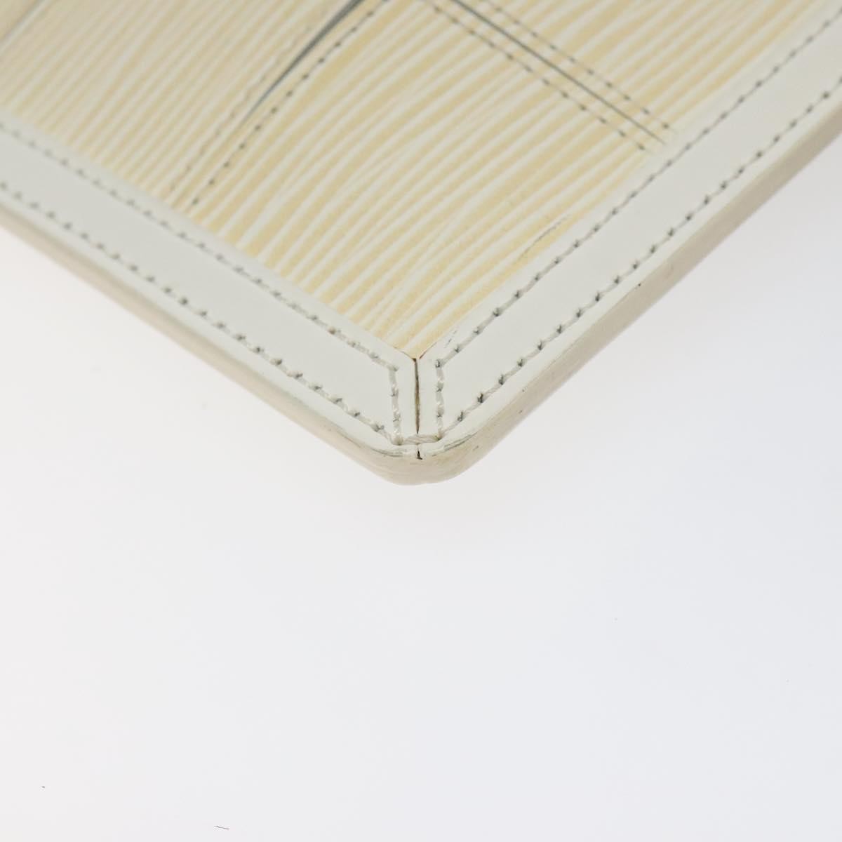 Louis Vuitton Delmonico Pochette Stretch Epi Leather, BEIGE, LEATHER, Clutche & pouche