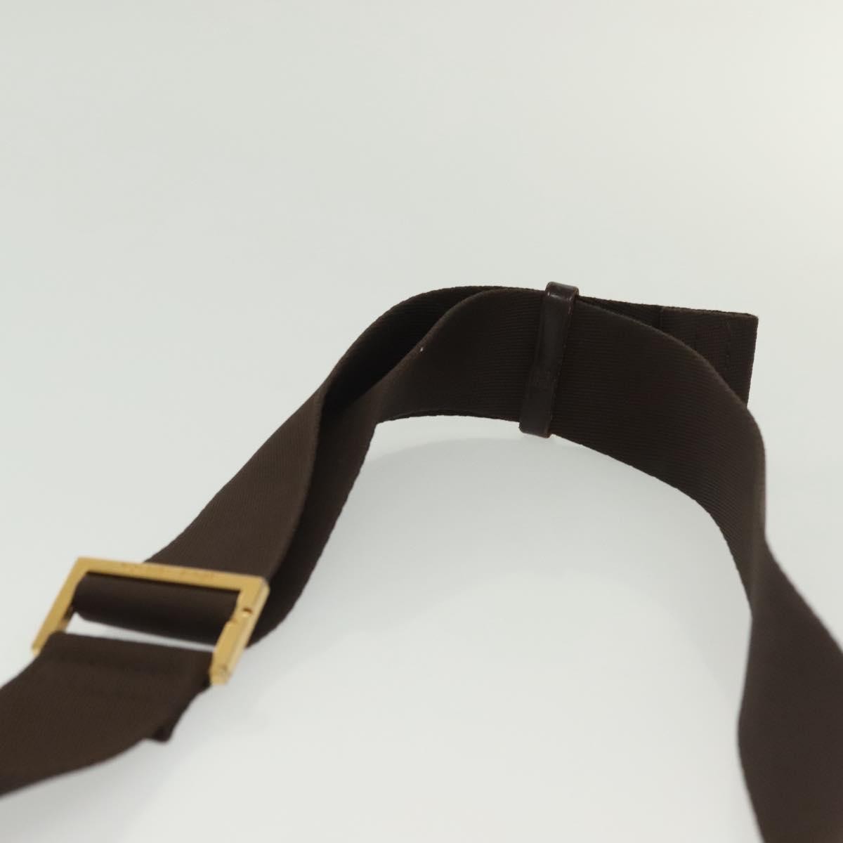 Louis Vuitton Geronimos Waist Bag Damier, BROWN, CANVAS, Shoulder bag