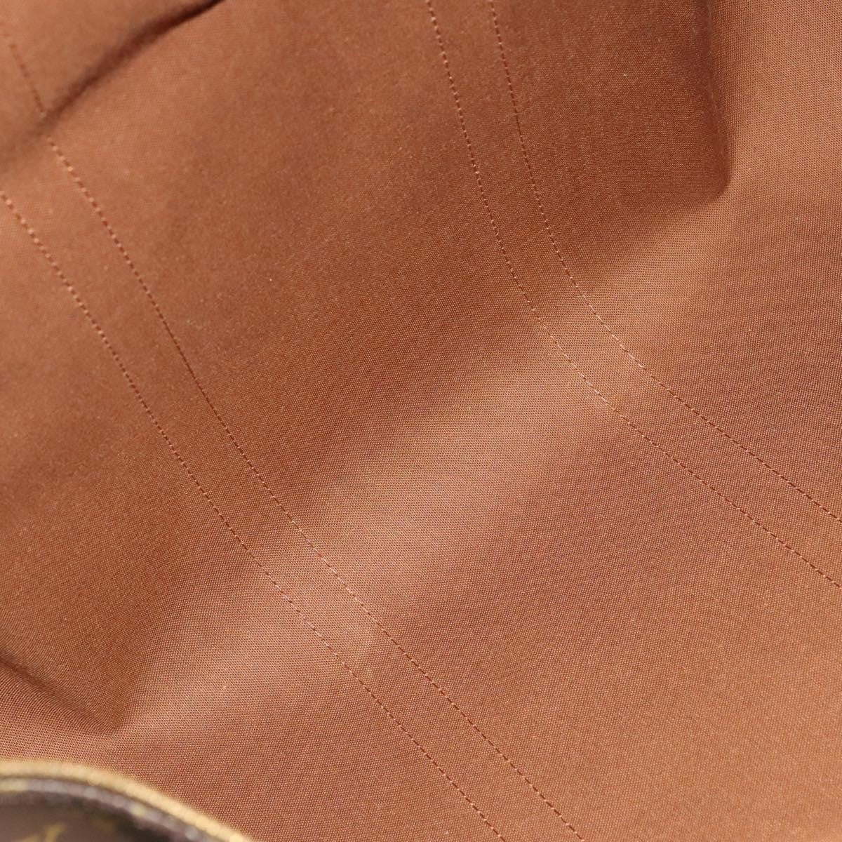 Louis Vuitton Keepall Bag Monogram Canvas, BROWN, CANVAS, Travel bag