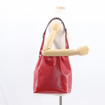 Louis Vuitton Petit Noe NM Handbag Epi Leather, RED, LEATHER, Shoulder bag