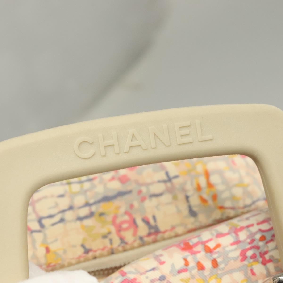 Chanel Vintage CC clover tote Canvas, PINK, CANVAS, Tote bag