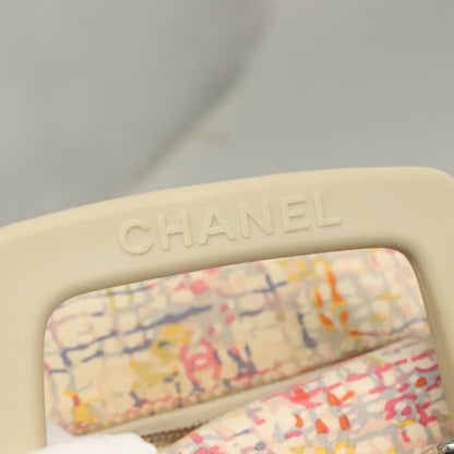 Chanel Vintage CC clover tote Canvas, PINK, CANVAS, Tote bag