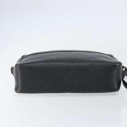 Louis Vuitton Trocadero Handbag Epi Leather, BLACK, LEATHER, Shoulder bag