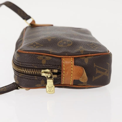 Louis Vuitton Pochette Marly Bandouliere Bag Monogram Canvas, BROWN, CANVAS, Shoulder bag