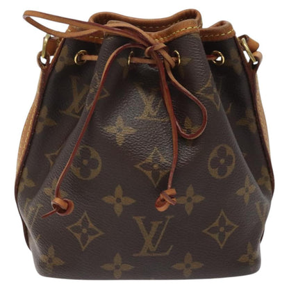 Louis Vuitton Nano Noe Shoulder Bag Monogram Canvas, BROWN, CANVAS, Shoulder bag