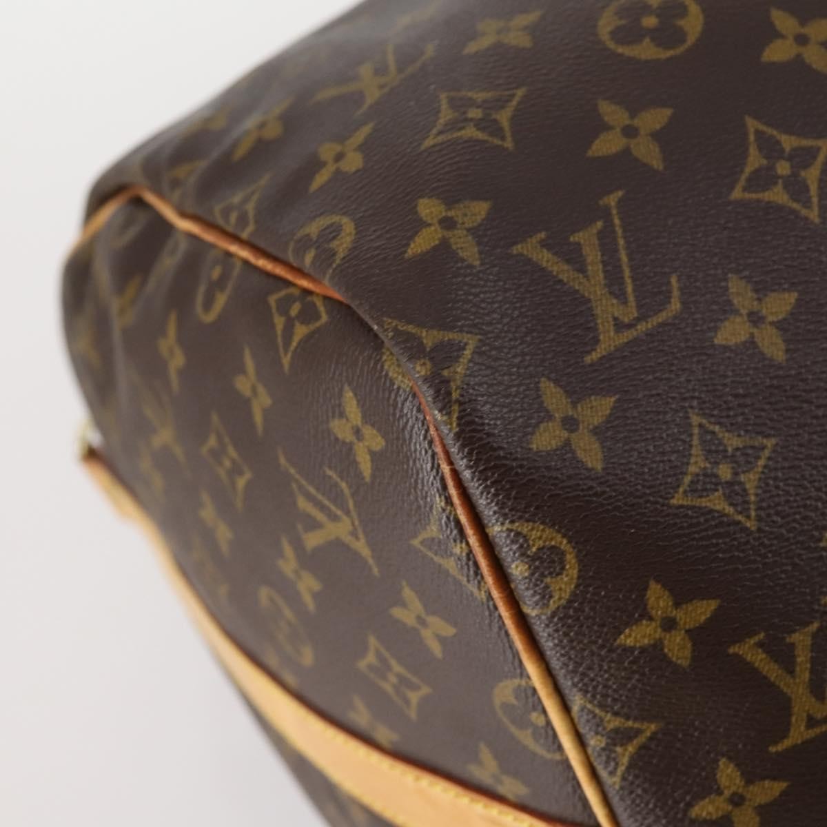 Louis Vuitton Keepall Bandouliere Bag Monogram Canvas, BROWN, CANVAS, Travel bag