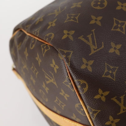 Louis Vuitton Keepall Bandouliere Bag Monogram Canvas, BROWN, CANVAS, Travel bag