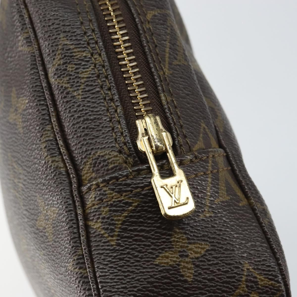 Louis Vuitton Trousse Toilette Monogram Canvas, BROWN, CANVAS, Clutche & pouche