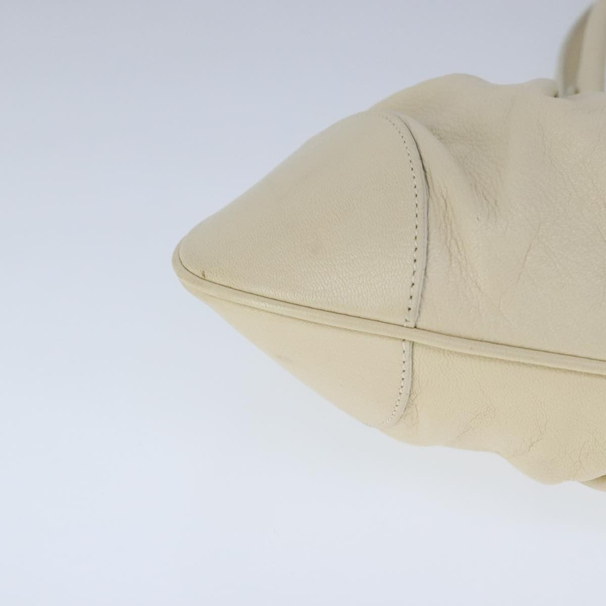 Salvatore Ferragamo Marisa Satchel Leather, BEIGE, LEATHER, Handbag