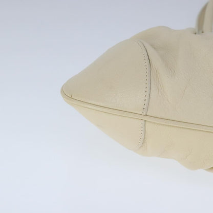 Salvatore Ferragamo Marisa Satchel Leather, BEIGE, LEATHER, Handbag