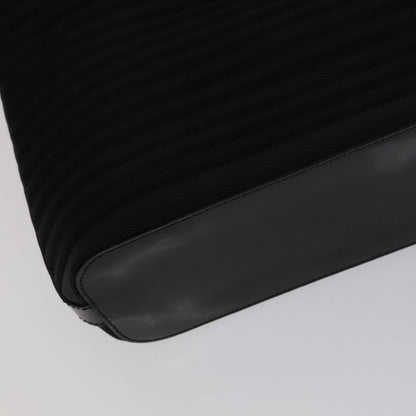 Gucci Vintage Bamboo Handle Bag Nylon, BLACK, NYLON, Handbag