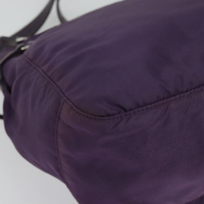 Prada Double Buckle Flap Camera Bag Tessuto, PURPLE, NYLON, Shoulder bag