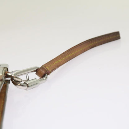 Louis Vuitton Trunk Pouch Monogram Mirror Coated Canvas, SILVER, CANVAS, Clutche & pouche