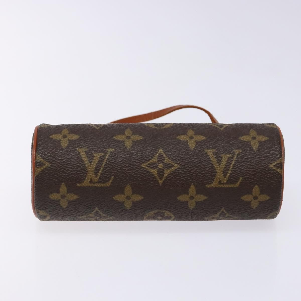 Louis Vuitton Papillon Pochette Monogram Canvas, BROWN, CANVAS, Handbag