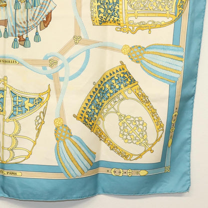 Hermes Carré 90 Silk multicolor, BLUE, SILK, Scarve & shawl