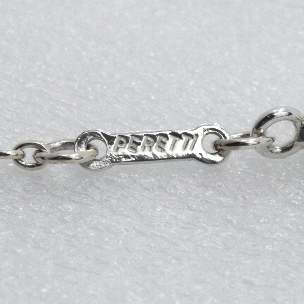 Tiffany & Co. Elsa Peretti Open Heart Pendant Necklace Sterling Silver, SILVER, SILVER, Necklace