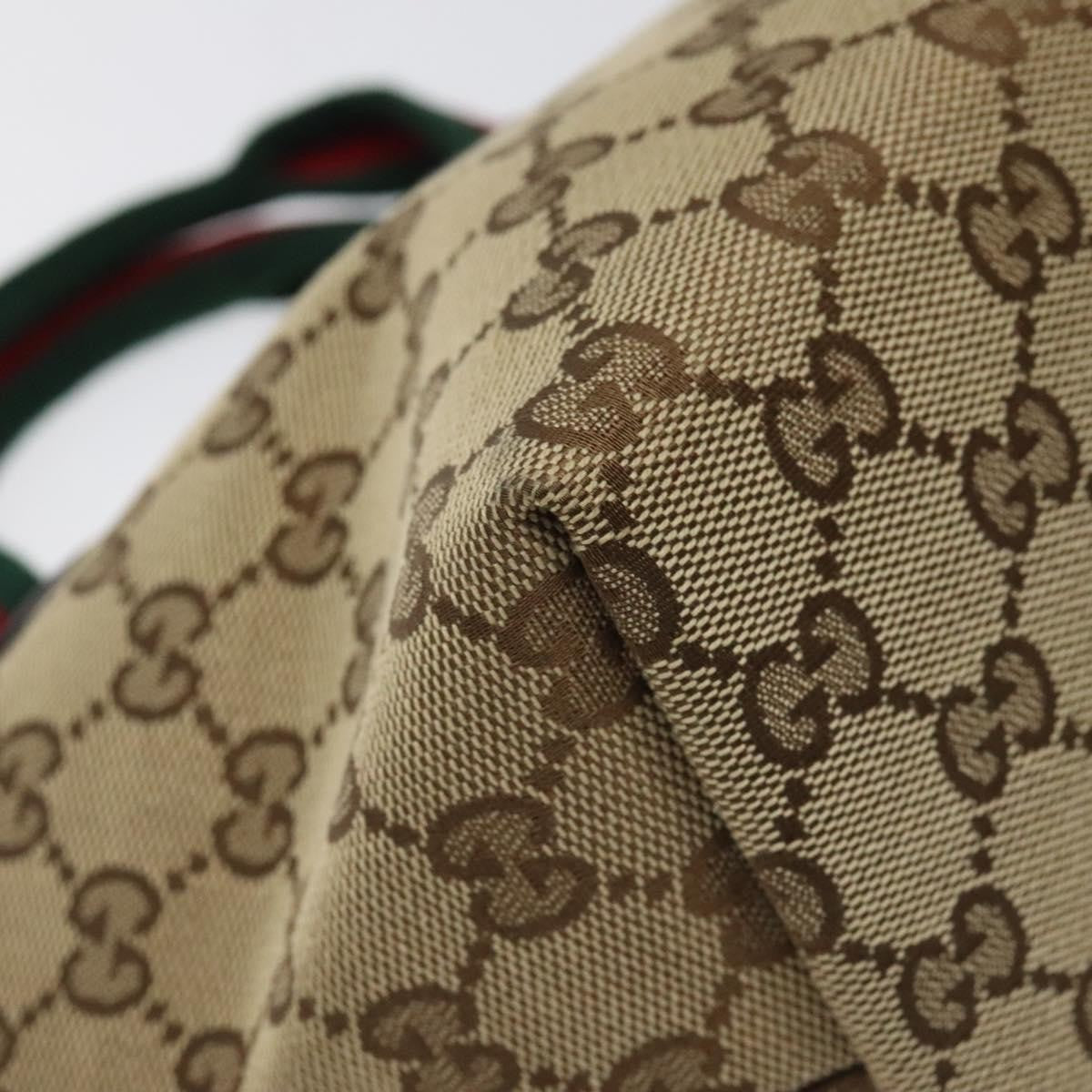 Gucci GG Canvas Bag Canvas, BEIGE, CANVAS, Handbag
