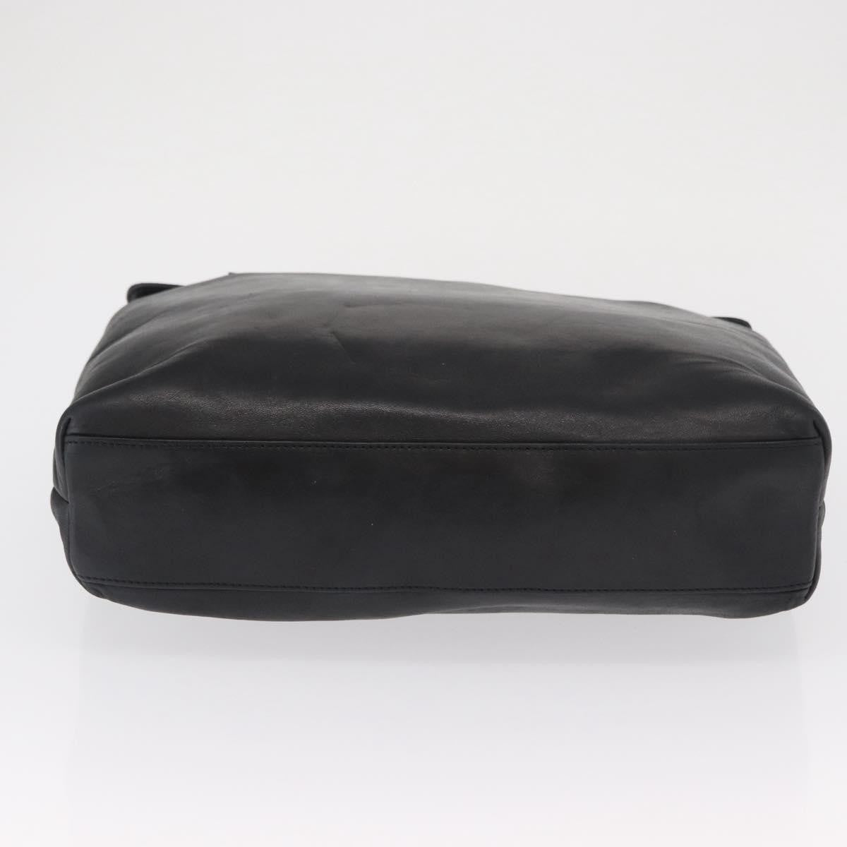 Salvatore Ferragamo Vintage Shoulder Bag Leather, BLACK, LEATHER, Shoulder bag