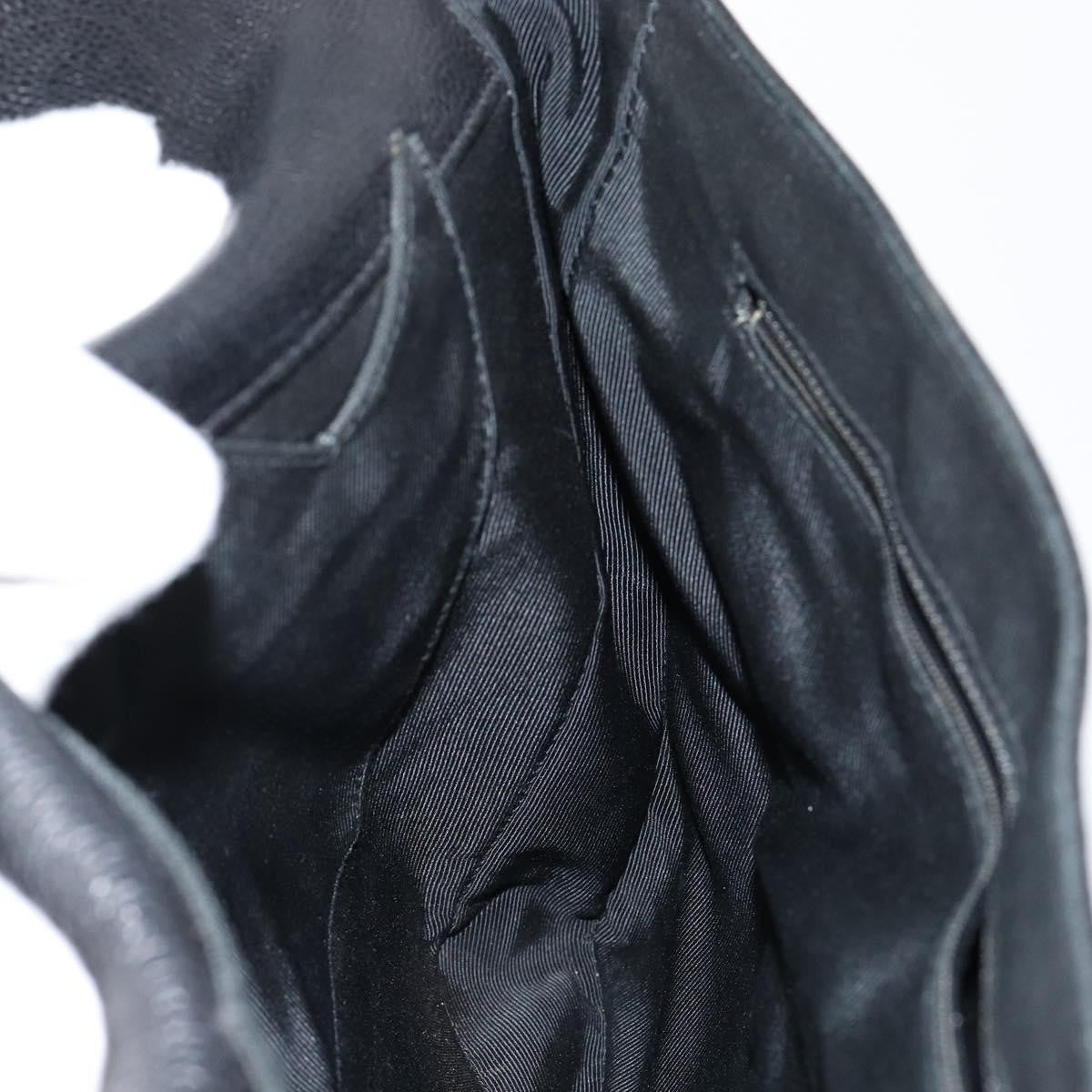 Chanel Vintage Lock Briefcase Caviar, BLACK, LEATHER, Briefcase