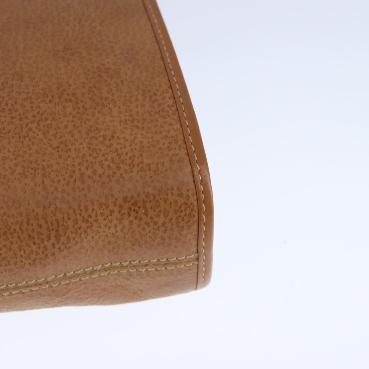 Gucci Vintage Shoulder Bag Leather, BEIGE, LEATHER, Shoulder bag