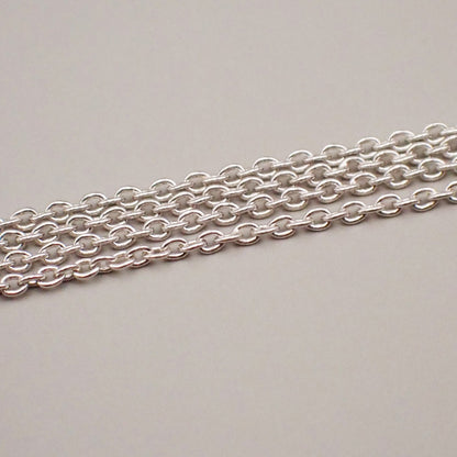 Tiffany & Co. Madonna Chain Necklace Silver, SILVER, SILVER, Necklace